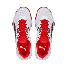 Puma Indoor Shoes Solarflash II white/red Men